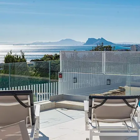 Luxurious Moga Overlooking The Sea And Gibraltar Villa San Roque (Andalucia)